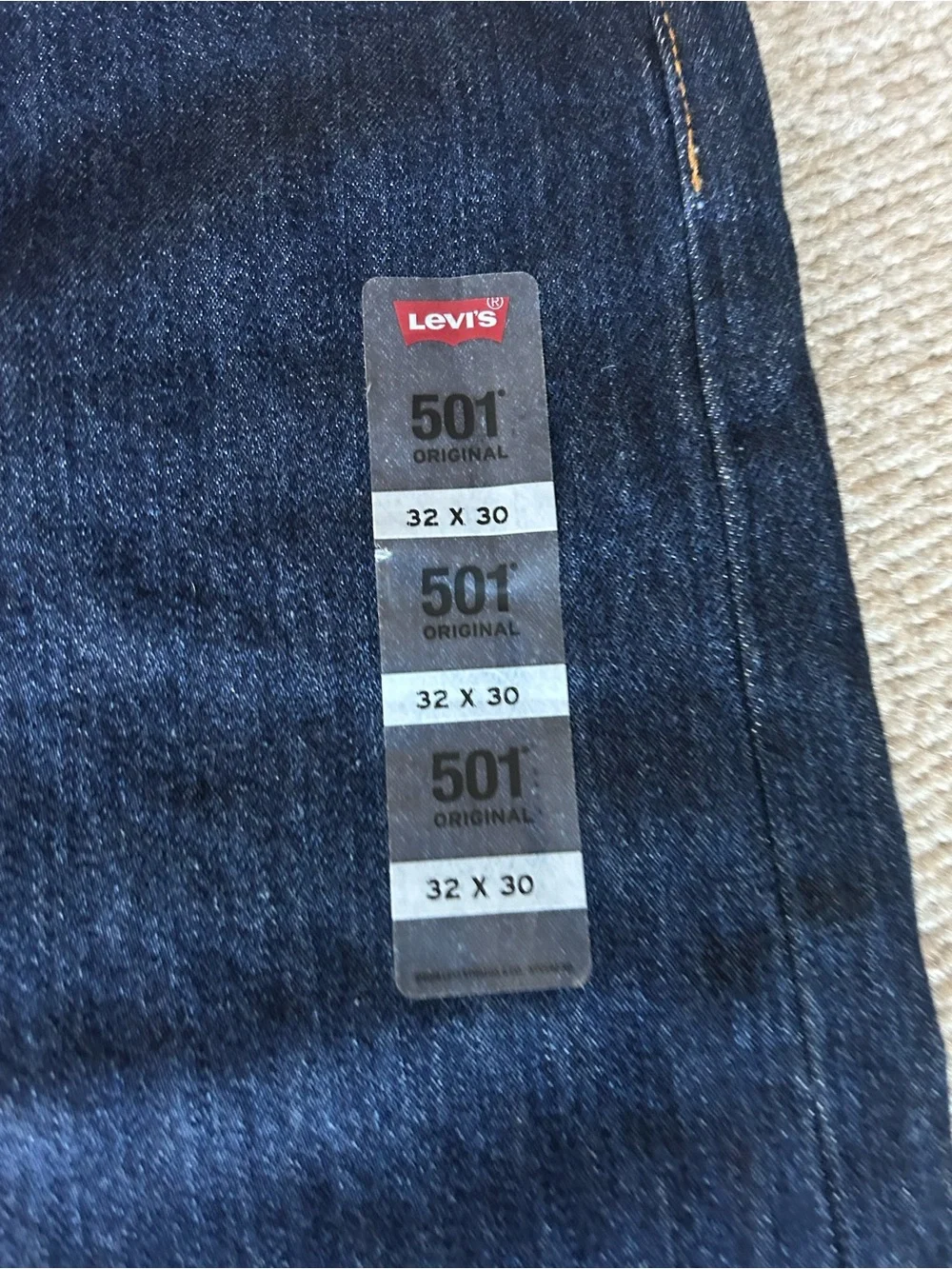 Levi's Dark Blue Bootcut Jeans